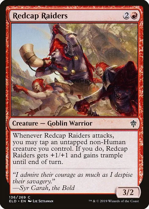 Redcap Raiders · Throne of Eldraine 136/398