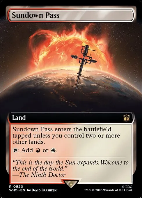 Sundown Pass · Doctor Who 520/1178