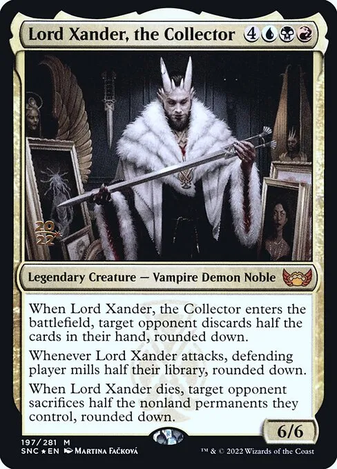 Lord Xander, the Collector · Streets of New Capenna Promos 197s/161