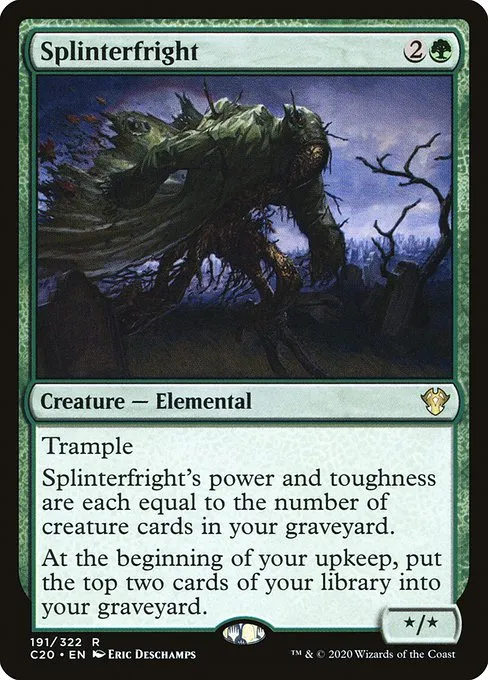 Splinterfright · Commander 2020 191/322