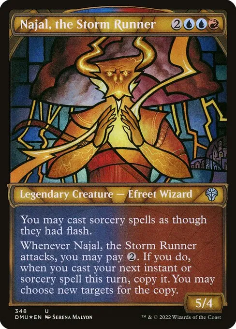 Najal, the Storm Runner · Dominaria United 348/453