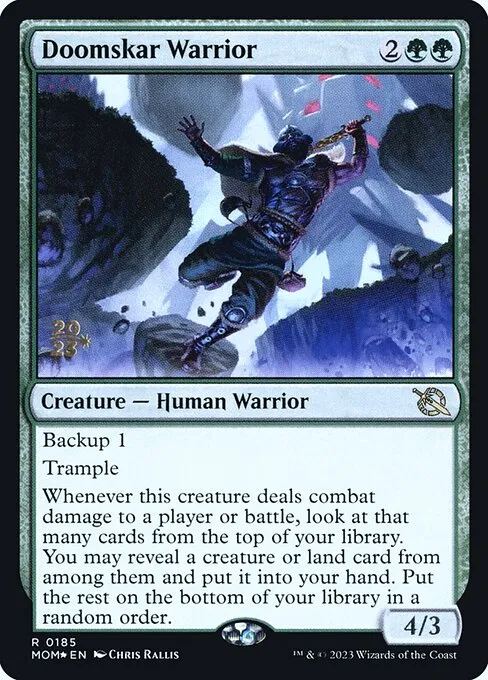 Doomskar Warrior · March of the Machine Promos 185s/144