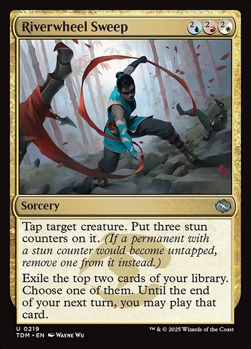 Riverwheel Sweep · Tarkir: Dragonstorm 219/427
