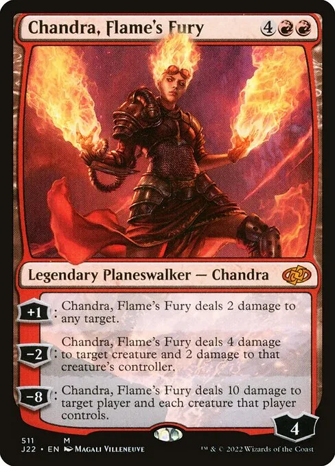 Chandra, Flame's Fury · Jumpstart 2022 511/835