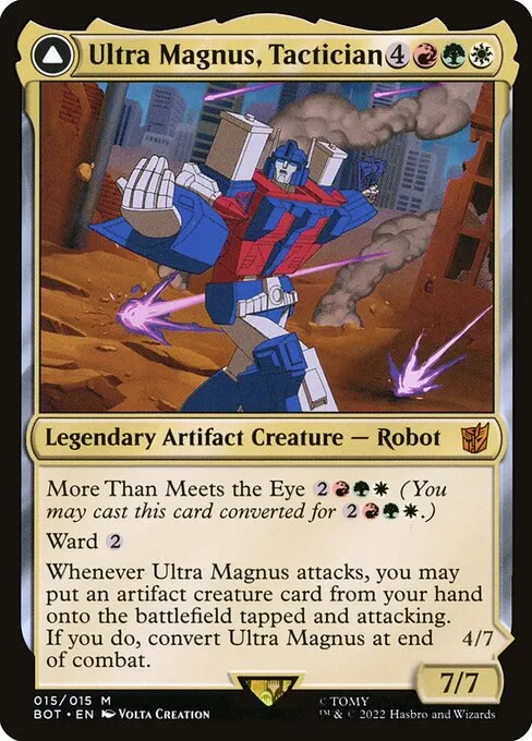 Ultra Magnus, Tactician // Ultra Magnus, Armored Carrier · Transformers 15/29