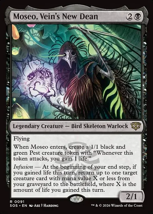 Moseo, Vein's New Dean · Secrets of Strixhaven 91/368