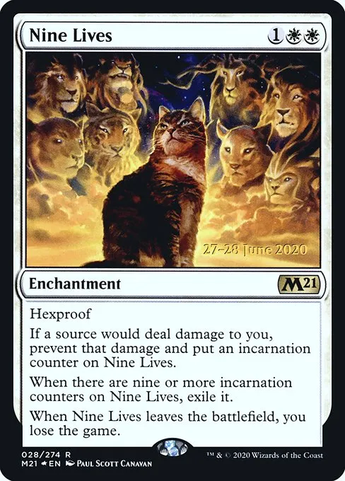 Nine Lives · Core Set 2021 Promos 28s/137