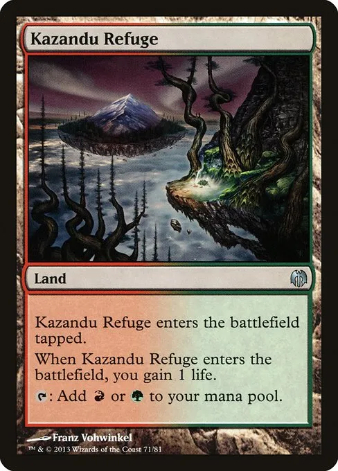 Kazandu Refuge · Duel Decks: Heroes vs. Monsters 71/81