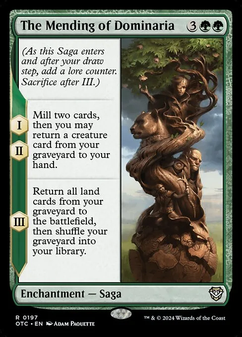 The Mending of Dominaria · Outlaws of Thunder Junction Commander 197/342