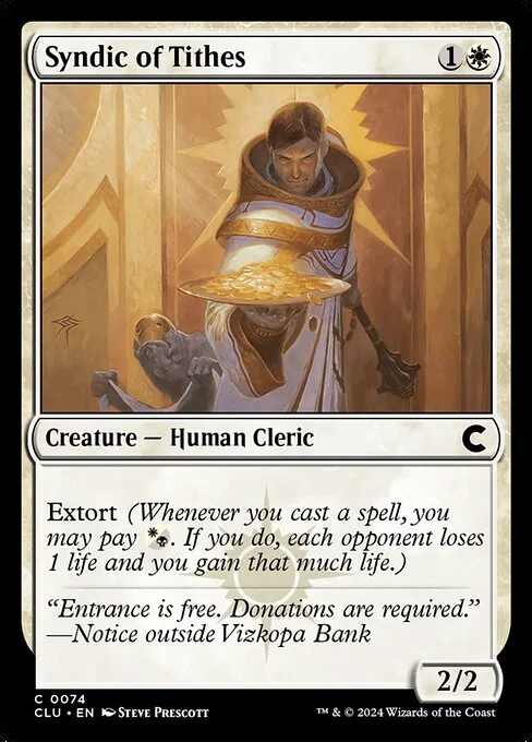 Syndic of Tithes · Ravnica: Clue Edition 74/284