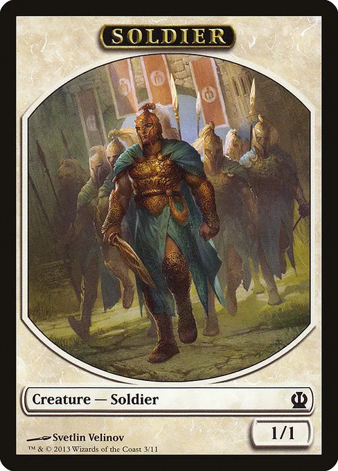 Soldier · Theros Tokens 3/11