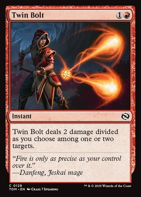 Twin Bolt · Tarkir: Dragonstorm 128/427