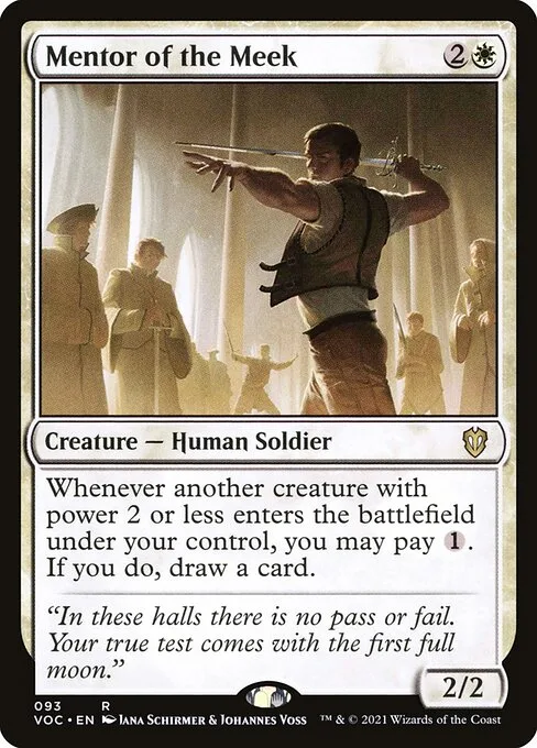 Mentor of the Meek · Crimson Vow Commander 93/188