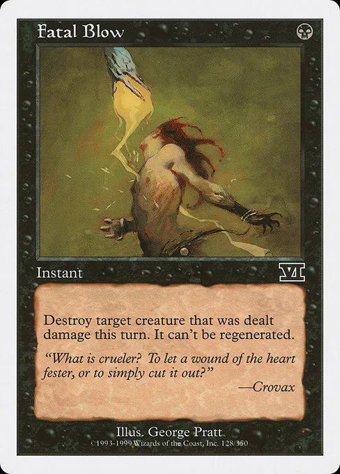 Fatal Blow · Classic Sixth Edition 128/351