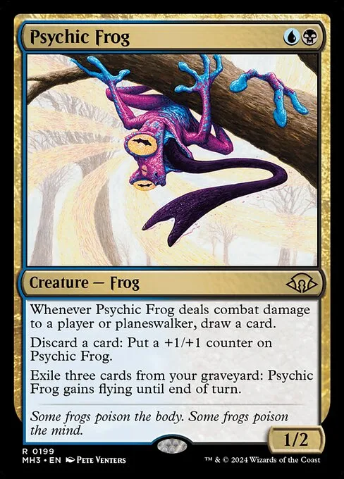 Psychic Frog · Modern Horizons 3 199/528