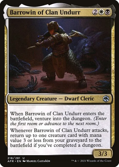 Barrowin of Clan Undurr · Adventures in the Forgotten Realms 218/424