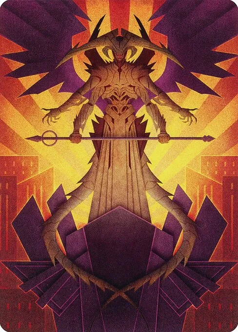 Atraxa, Praetors' Voice // Atraxa, Praetors' Voice · March of the Machine Art Series 77/81