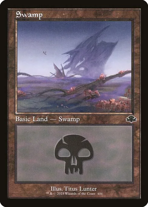 Swamp · Dominaria Remastered 406/457