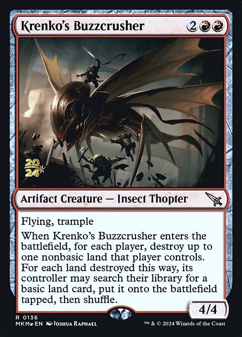 Krenko's Buzzcrusher · Murders at Karlov Manor Promos 136s/180