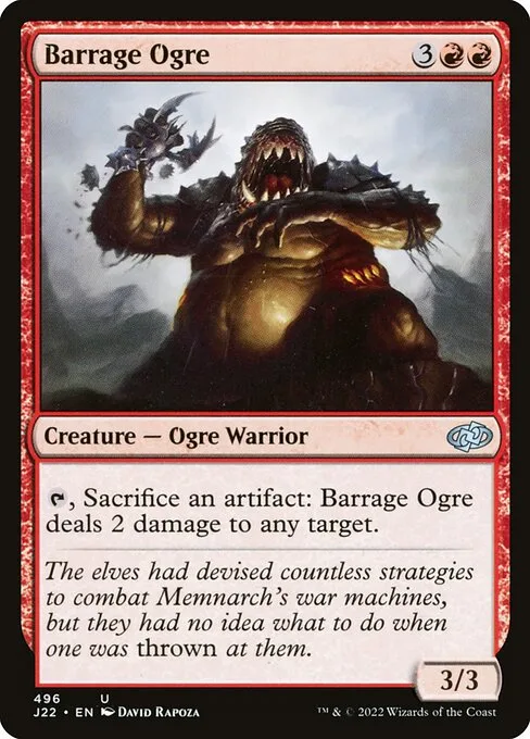 Barrage Ogre · Jumpstart 2022 496/835