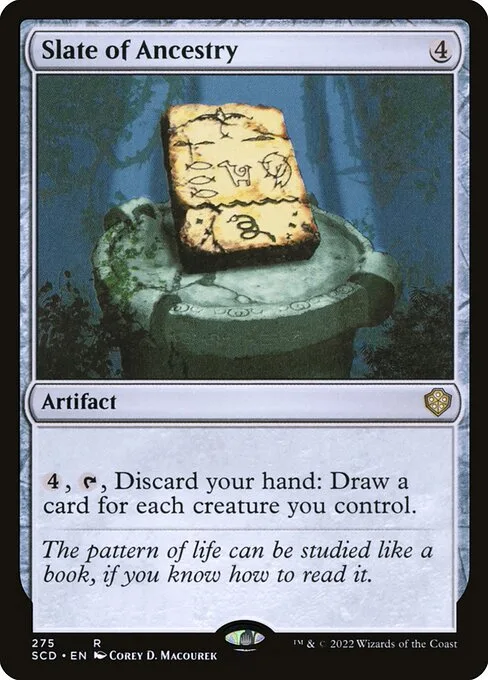 Slate of Ancestry · Starter Commander Decks 275/352