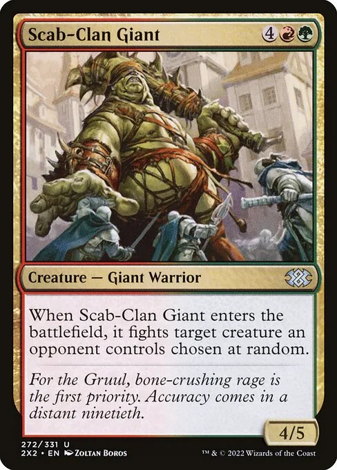 Scab-Clan Giant · Double Masters 2022 272/579