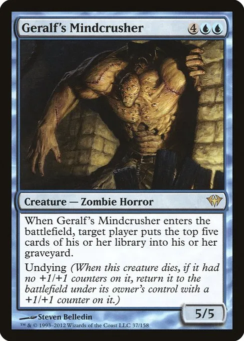 Geralf's Mindcrusher · Dark Ascension 37/158