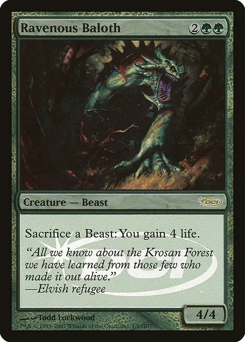 Ravenous Baloth · Judge Gift Cards 2007 1/5