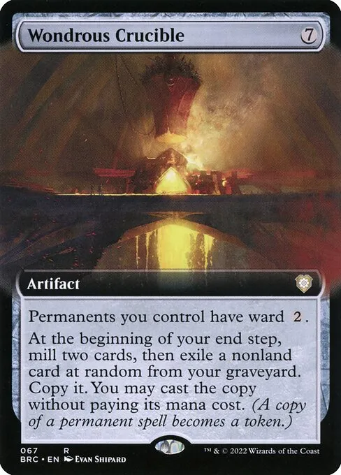 Wondrous Crucible · The Brothers' War Commander 67/209
