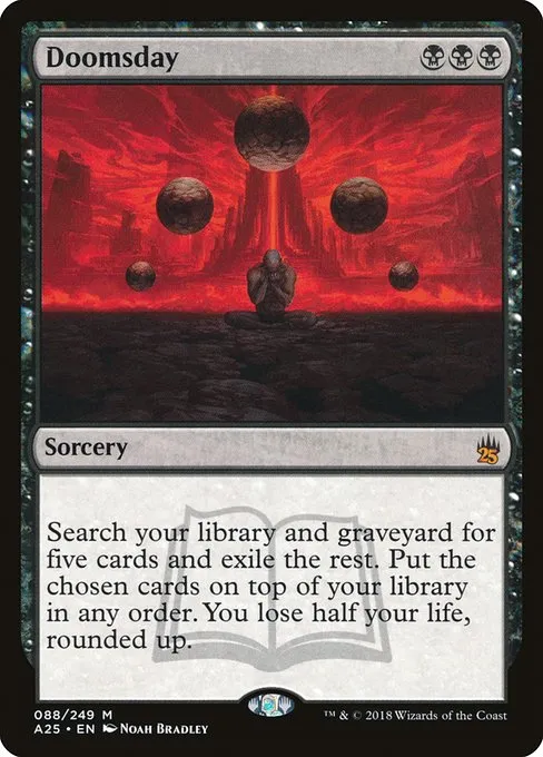 Doomsday · Masters 25 88/249