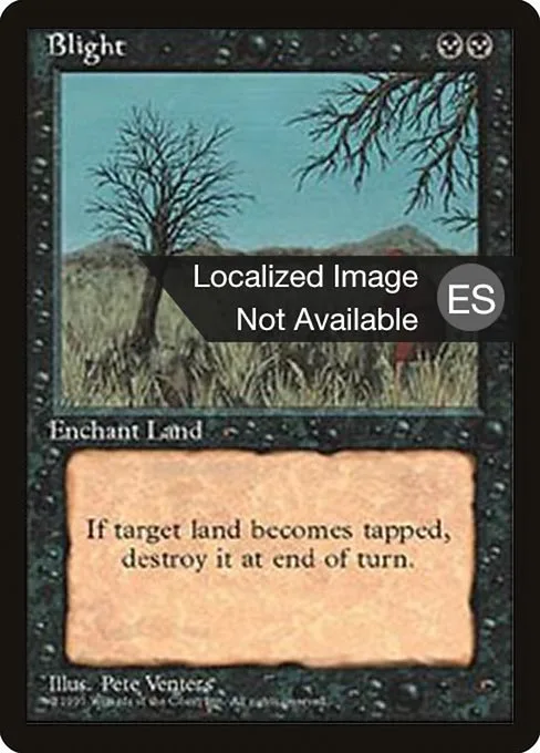 Blight · Fourth Edition Foreign Black Border 122/378