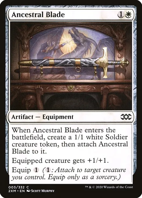 Ancestral Blade · Double Masters 3/384