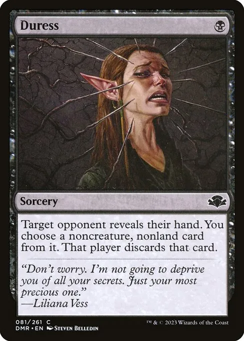 Duress · Dominaria Remastered 81/457