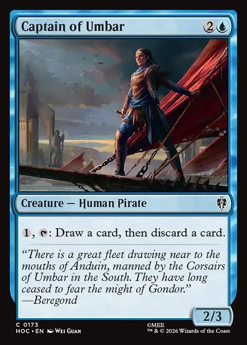 Captain of Umbar · The Hobbit Commander 173/7