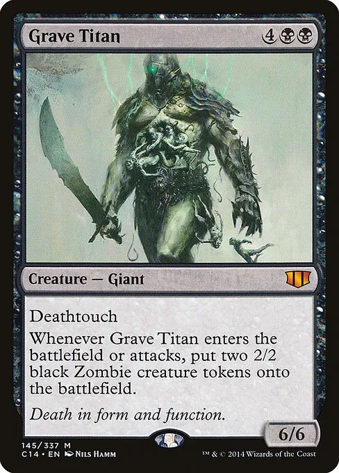Grave Titan · Commander 2014 145/337
