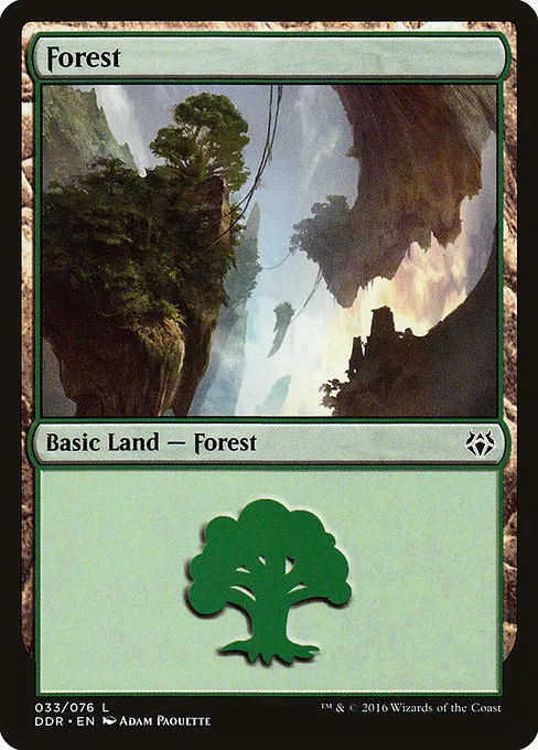 Forest · Duel Decks: Nissa vs. Ob Nixilis 33/76
