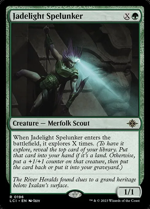 Jadelight Spelunker · The Lost Caverns of Ixalan 196/416