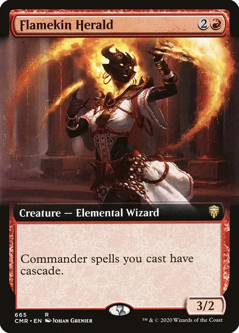 Flamekin Herald · Commander Legends 665/718