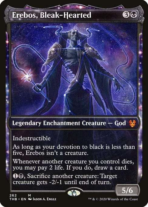 Erebos, Bleak-Hearted · Theros Beyond Death 262/358