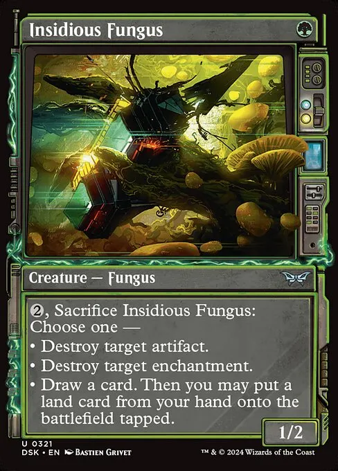 Insidious Fungus · Duskmourn: House of Horror 321/419