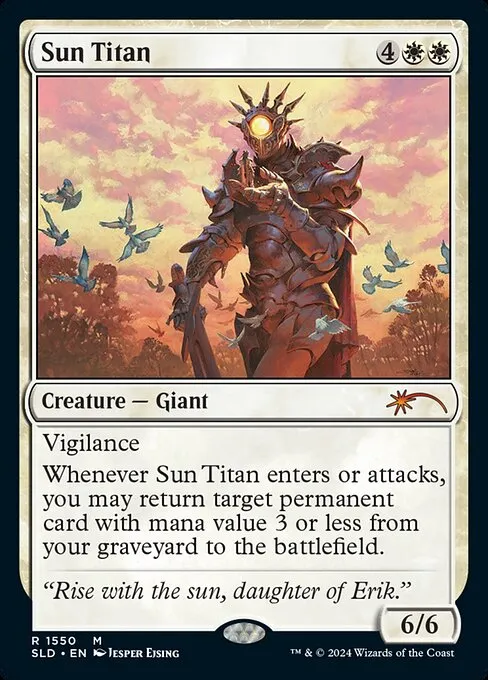 Sun Titan · Secret Lair Drop 1550/2547