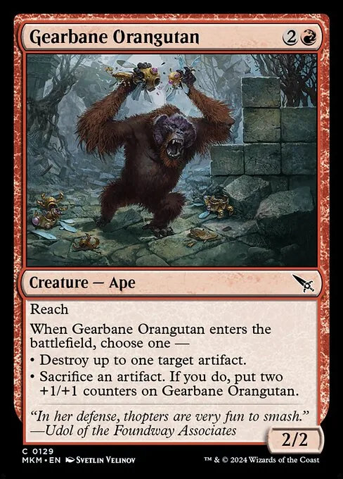 Gearbane Orangutan · Murders at Karlov Manor 129/451