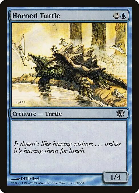 Horned Turtle · Eighth Edition 83★/711