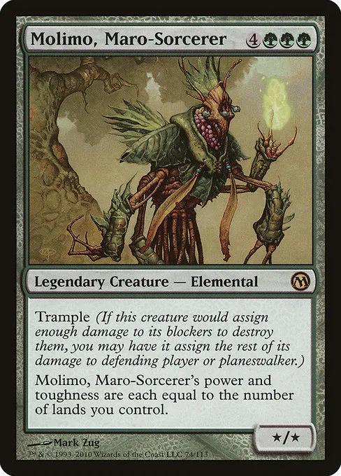Molimo, Maro-Sorcerer · Duels of the Planeswalkers 74/113