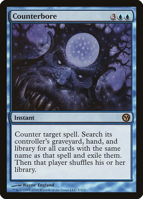 Counterbore · Duels of the Planeswalkers 5/113