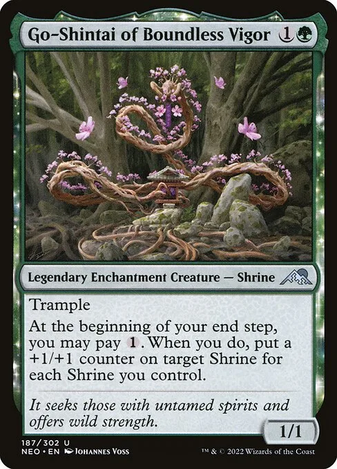 Go-Shintai of Boundless Vigor · Kamigawa: Neon Dynasty 187/531