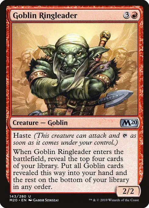 Goblin Ringleader · Core Set 2020 143/346