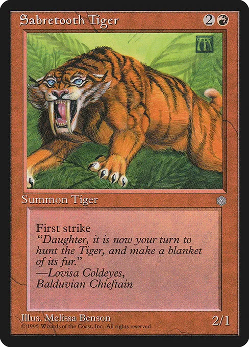 Sabretooth Tiger · Ice Age 215/383