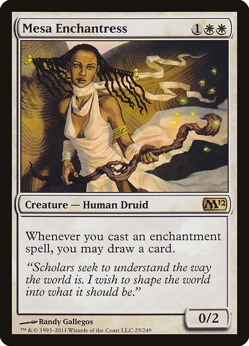 Mesa Enchantress · Magic 2012 25/249