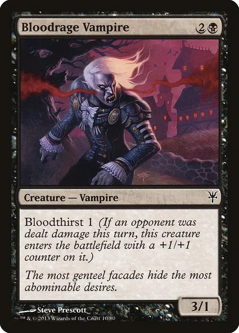 Bloodrage Vampire · Duel Decks: Sorin vs. Tibalt 10/80